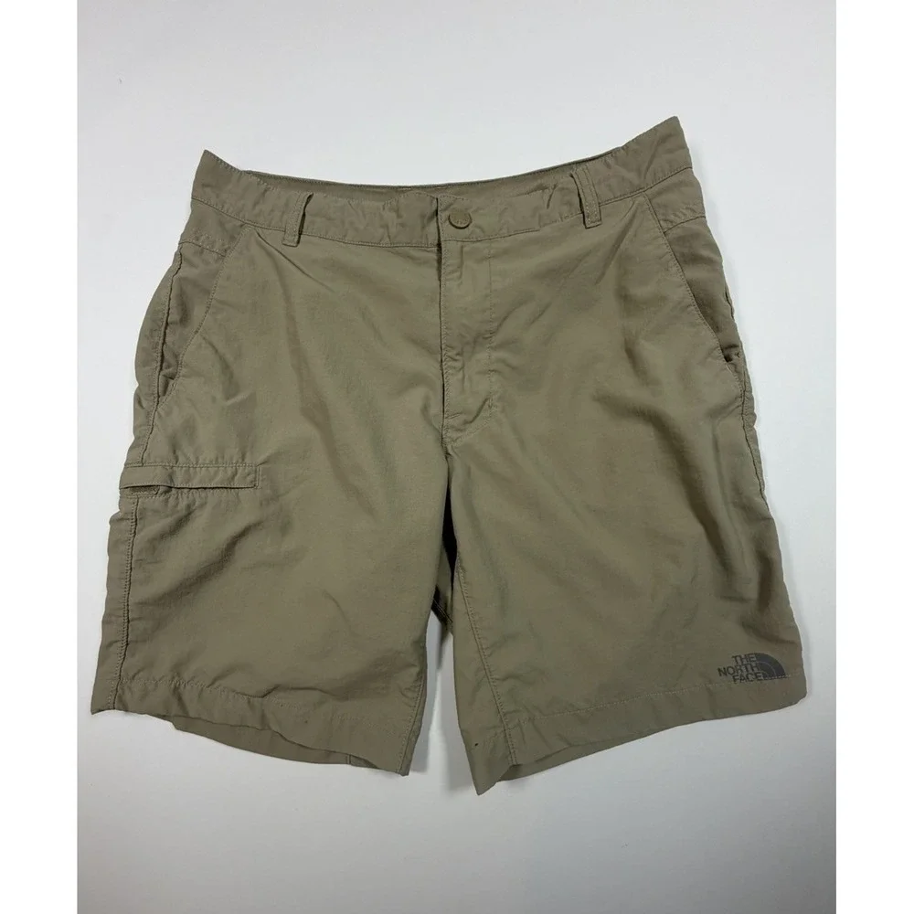 The North Face Shorts Mens 34 Tan Horizon 2.0 Hiking Cargo Camping Outdoors